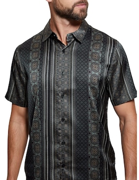 Camisa casual Guess manga corta para hombre