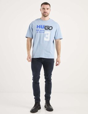 Jeans skinny Hugo Blue lavado medio para hombre