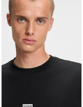 Playera Hugo Blue w25 cuello redondo para hombre