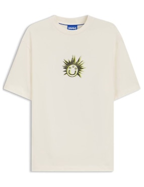 Playera Hugo Blue w25 cuello redondo para hombre