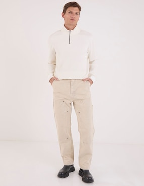 Pants Hugo blue con botón para hombre