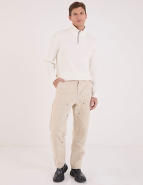 Pants Hugo blue con botón para hombre