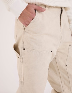 Pants Hugo blue con botón para hombre
