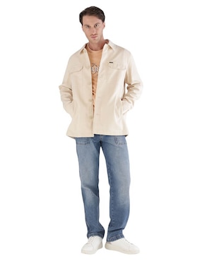 Sobrecamisa casual Guess manga larga para hombre