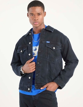 Chamarra Casual Hugo Blue para hombre
