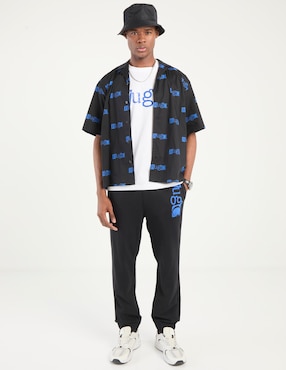 Playera Hugo Blue cuello redondo para hombre
