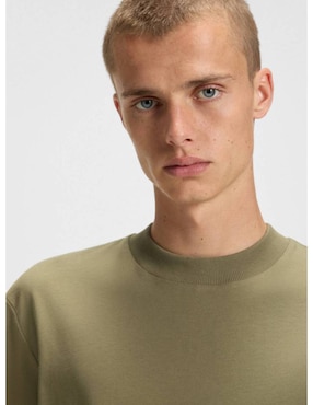 playera Hugo Blue w25 cuello redondo para hombre