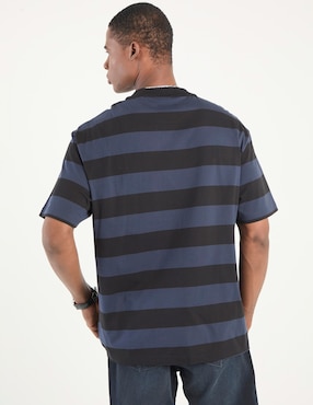 Playera Hugo Blue cuello redondo para hombre
