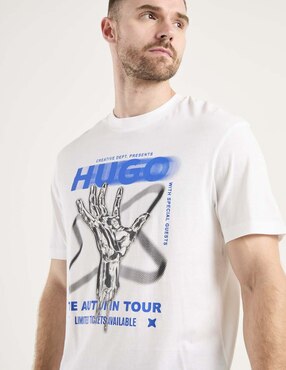 Playera Hugo Blue cuello redondo para hombre