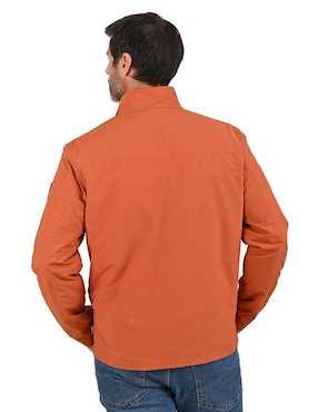 Chamarra casual Perry Ellis Portfolio impermeable con bolsillos para hombre