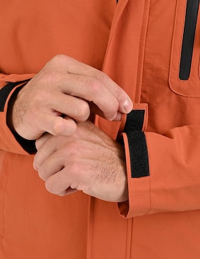 Chamarra casual Perry Ellis Portfolio impermeable con bolsillos para hombre