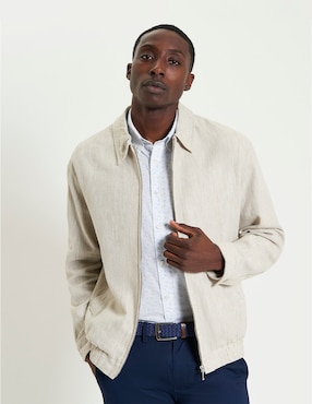 Chamarra casual Ben Sherman con bolsillos para hombre