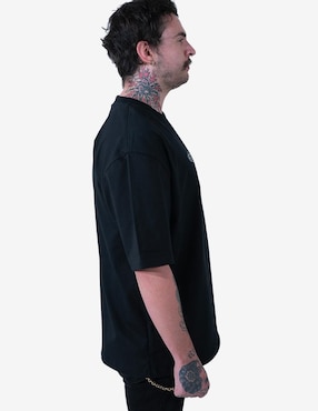 Playera Stkm Company oversize cuello redondo para hombre