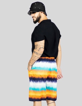 Traje de baño Malabis con bolsillos para hombre