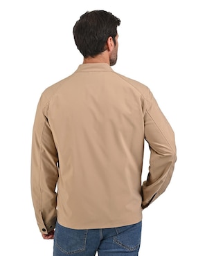 Chamarra casual Perry Ellis Portfolio con bolsillos para hombre