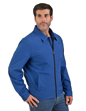 Chamarra Perry Ellis Portfolio con bolsillos para hombre