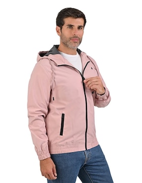 Chamarra parka Perry Ellis Portfolio con bolsillos para hombre