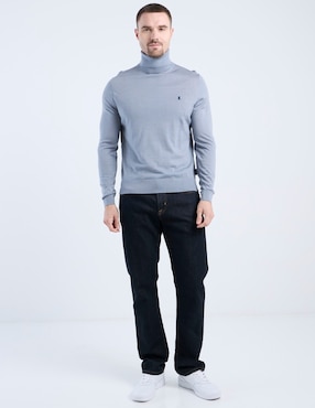 Suéter El Pulpo cuello alto para hombre