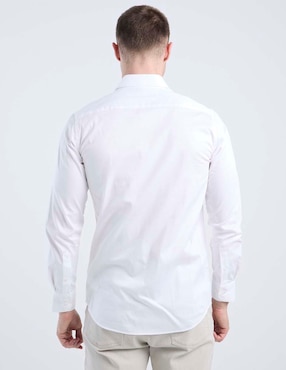 Camisa Business casual El Pulpo manga larga para hombre