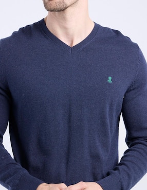 Suéter El Pulpo cuello V para hombre