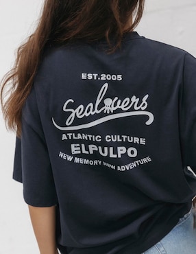 Playera El Pulpo cuello redondo para hombre