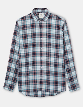Camisa casual Altonadock de algodón manga larga para hombre