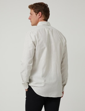 Camisa casual Altonadock manga larga para hombre