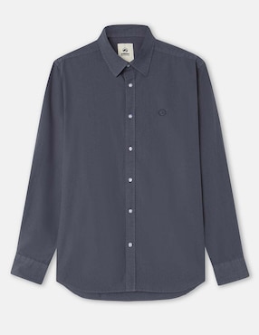 Camisa casual Altonadock de algodón manga larga para hombre