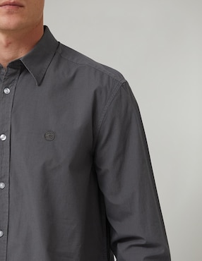 Camisa casual Altonadock de algodón manga larga para hombre