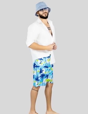 Traje de baño Malabis con bolsillos para hombre
