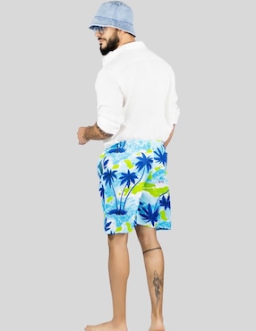 Traje de baño Malabis con bolsillos para hombre