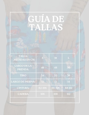 Traje de baño Malabis con bolsillos para hombre