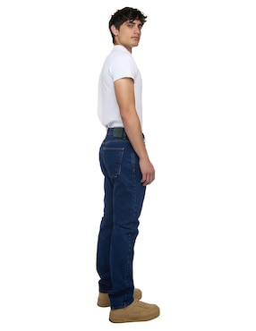 Jeans straight Mchk 8093 lavado obscuro para hombre