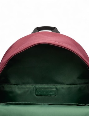 Mochila casual Lacoste impermeable para hombre