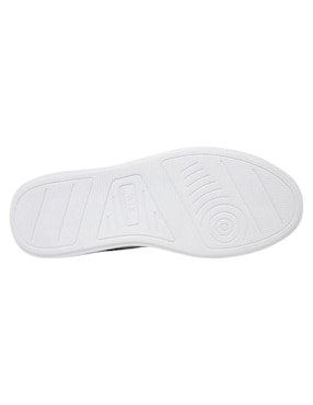 Tenis de piel Armani Exchange Optical White para hombre