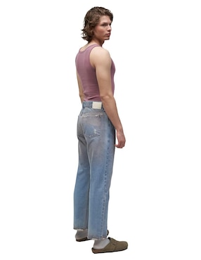 Jeans slim Mchk 8089 lavado claro para hombre