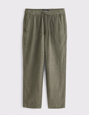 Pantalón regular Abercrombie & Fitch de algodón para hombre