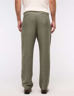 Pantalón regular Abercrombie & Fitch de algodón para hombre
