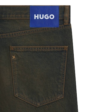 Jeans straight Hugo Blue Jonah 10 lavado medio para hombre