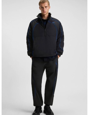 Pantalón regular Hugo Blue de algodón para hombre