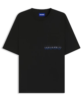 Playera Hugo blue W25 cuello redondo para hombre