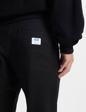 Pantalón regular Hugo Blue de algodón para hombre