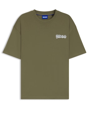 Playera Hugo blue W25 cuello redondo para hombre