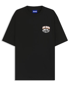 Playera Hugo blue W25 cuello redondo para hombre
