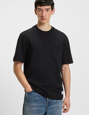 Playera Hugo blue W25 cuello redondo para hombre