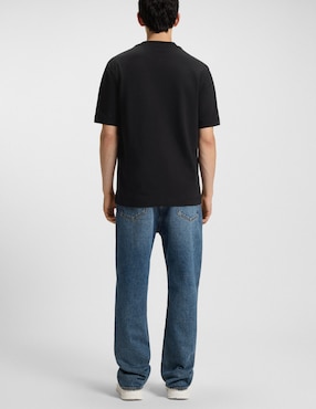 Playera Hugo blue W25 cuello redondo para hombre