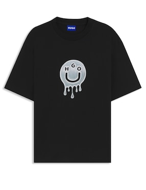 Playera Hugo blue W25 cuello redondo unisex