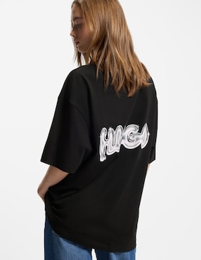 Playera Hugo blue W25 cuello redondo unisex