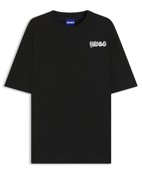 Playera Hugo blue W25 cuello redondo unisex