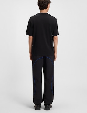 Playera Hugo blue W25 cuello redondo para hombre